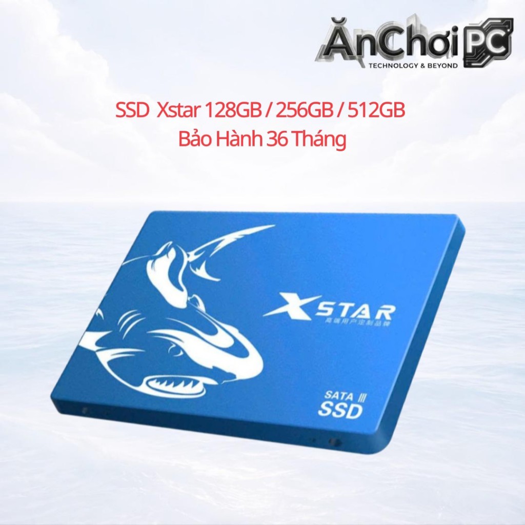 SSD Xstar 2.5" SATA3 128GB / 256GB / 512GB – Tốc Độ 550MB/s Mới 100% , Bảo Hành 36 Tháng