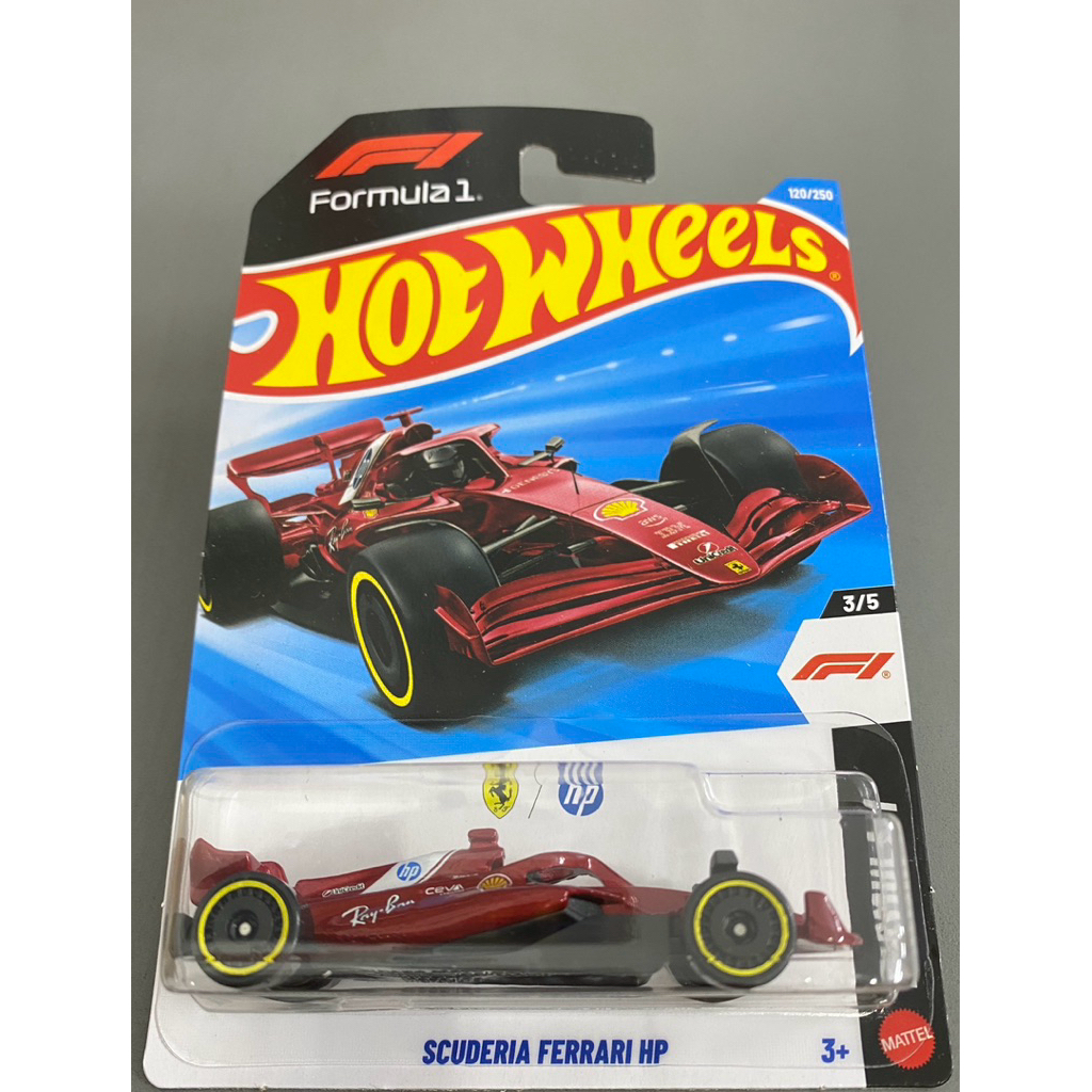 Xe Mô Hình Hot Wheels 1/64 Seen Diecast - Scuderia Ferrari HP (F1 Ferrari)