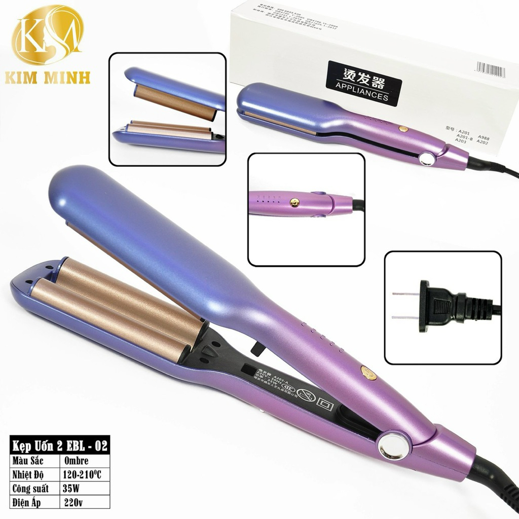 Máy kẹp tóc xoăn BL02