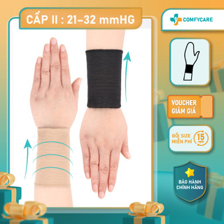 Tất Áp Lực Cổ Tay Cấp 2 - COMFYCARE - [Tất Thể Thao] Hỗ Trợ Giảm Đau Nhức Tê Tay, Ngăn Ngừa Hội Chứng De Quervain