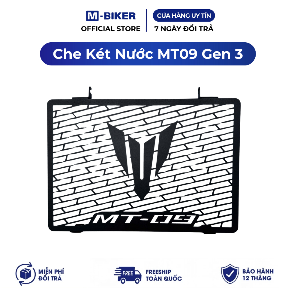 Che Két Nước MT09 Gen 3, bảo vệ két nước mt09 gen 3 | M-Biker