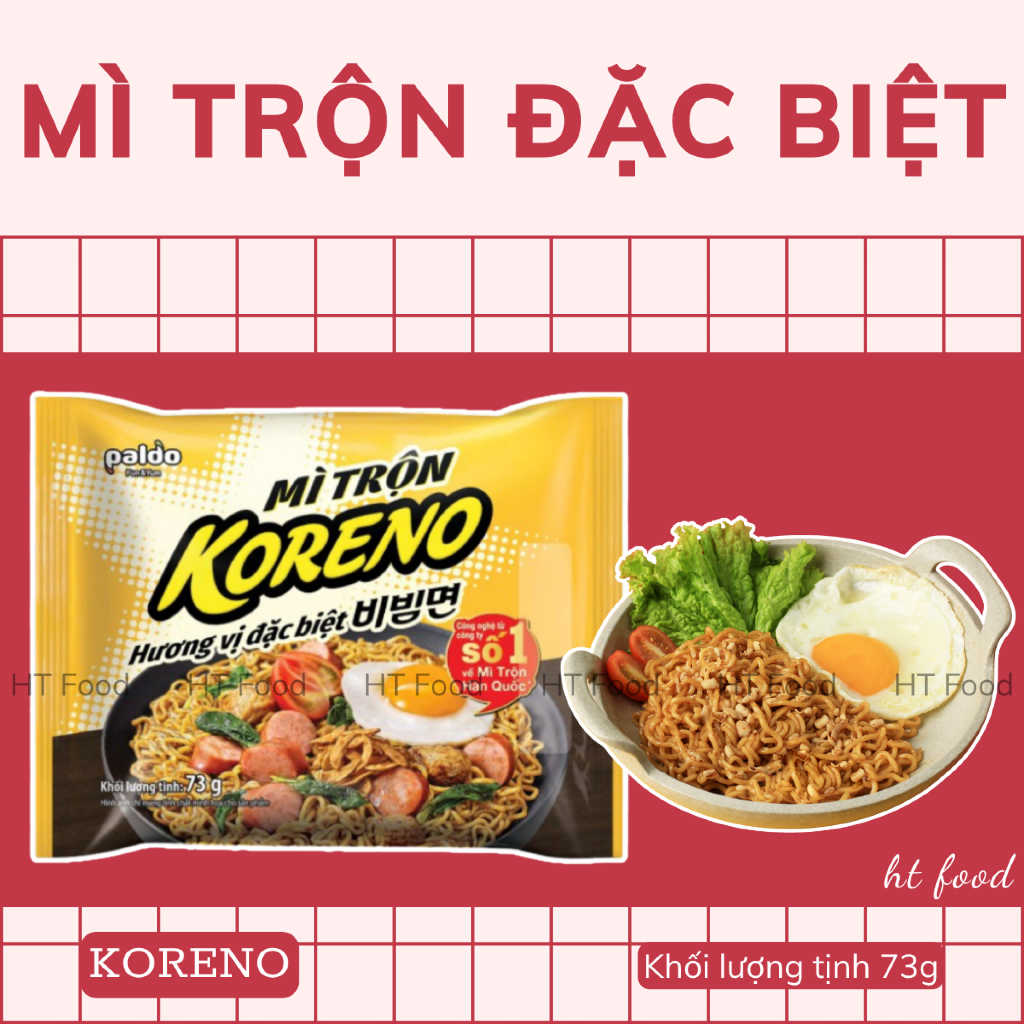 HT Food | Mì trộn Koreno hương vị đặc biệt
