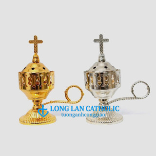 BÌNH XÔNG TRẦM ĐIỆN KIỂU CÔNG GIÁO – LƯ XÔNG TRẦM ĐIỆN BÀN THỜ CAO CẤP