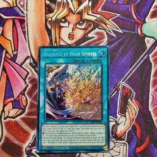 Thẻ bài Yugioh chính hãng | Branded In High Spirits | RA05 Super, Ultra, Secret Rare.