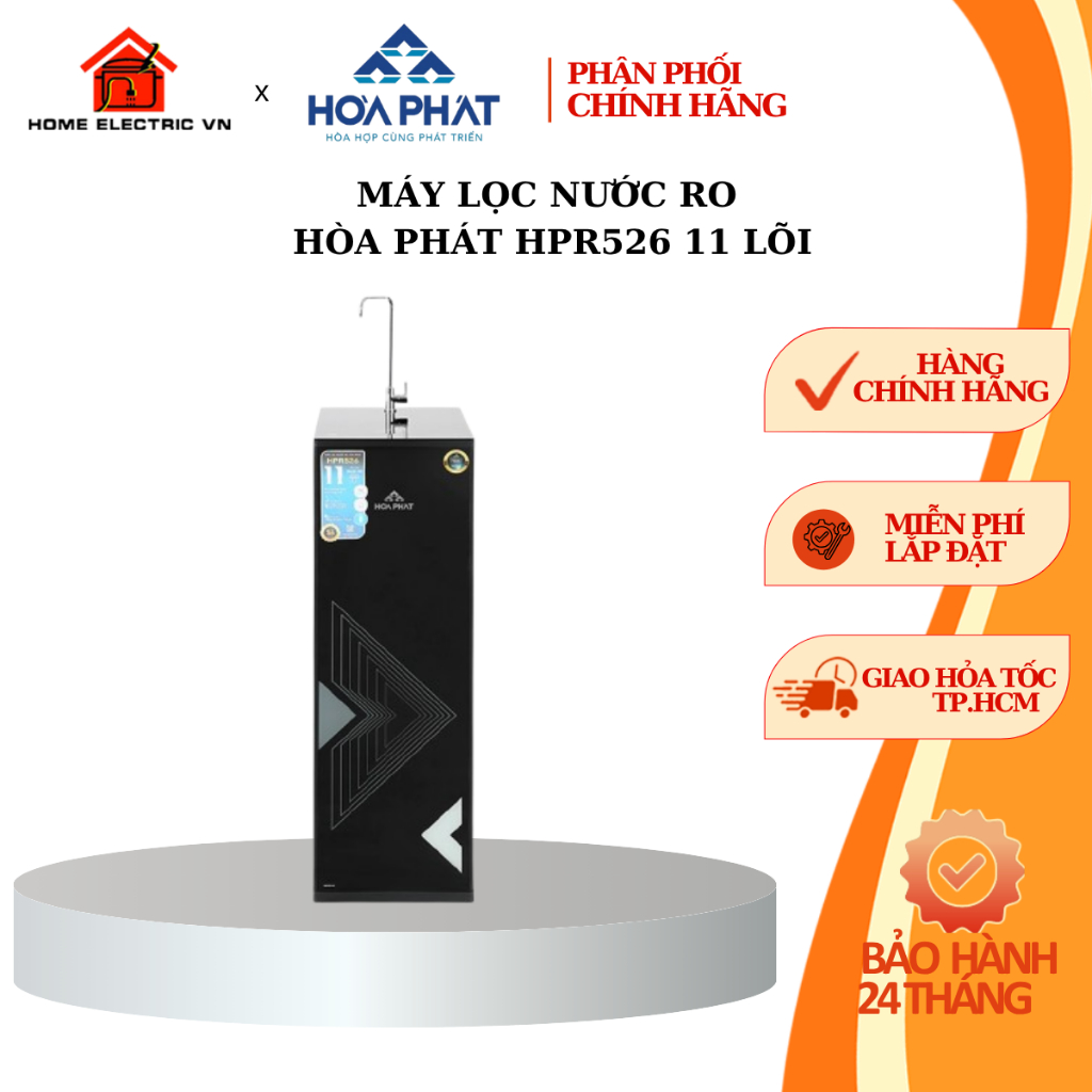 Máy lọc nước RO Hòa Phát HPR526 11 lõi