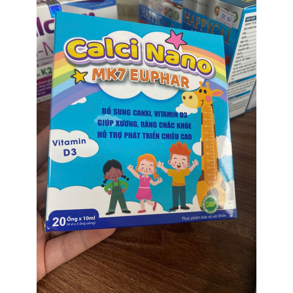 Calcinano mk7 euphar sữa non bổ sung Canxi phát triển chiều cao- Nhà thuốc Hoàng Hiền