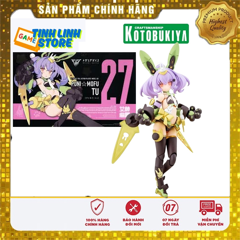 Mô Hình Lắp Ráp Nữ Thần Thỏ Máy Kotobukiya Megami Device Puni Mofu Tu - Chính Hãng Kotobukiya