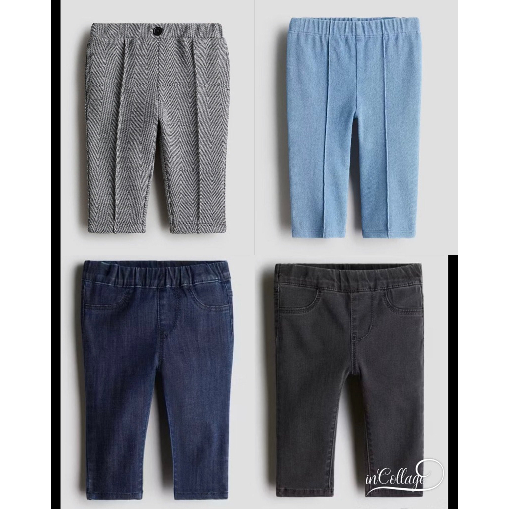 (007)Quần jegging giả jean H&M