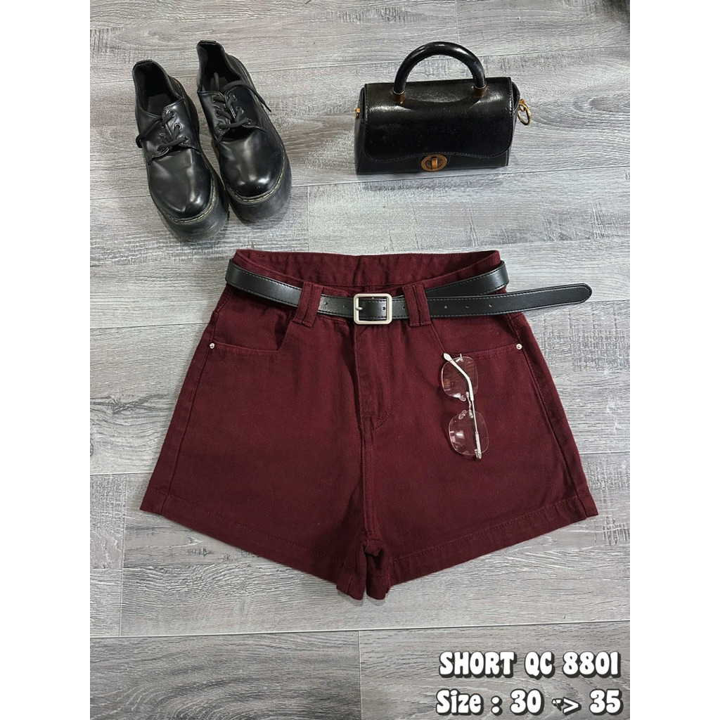 [HÀNG LOẠI 1] Quần Short Jean Bigsize Nữ - Quần Sooc Chất Denim Cao Cấp Dày Dặn Hách Dáng QC8801 | BigBuy360 - bigbuy360.vn