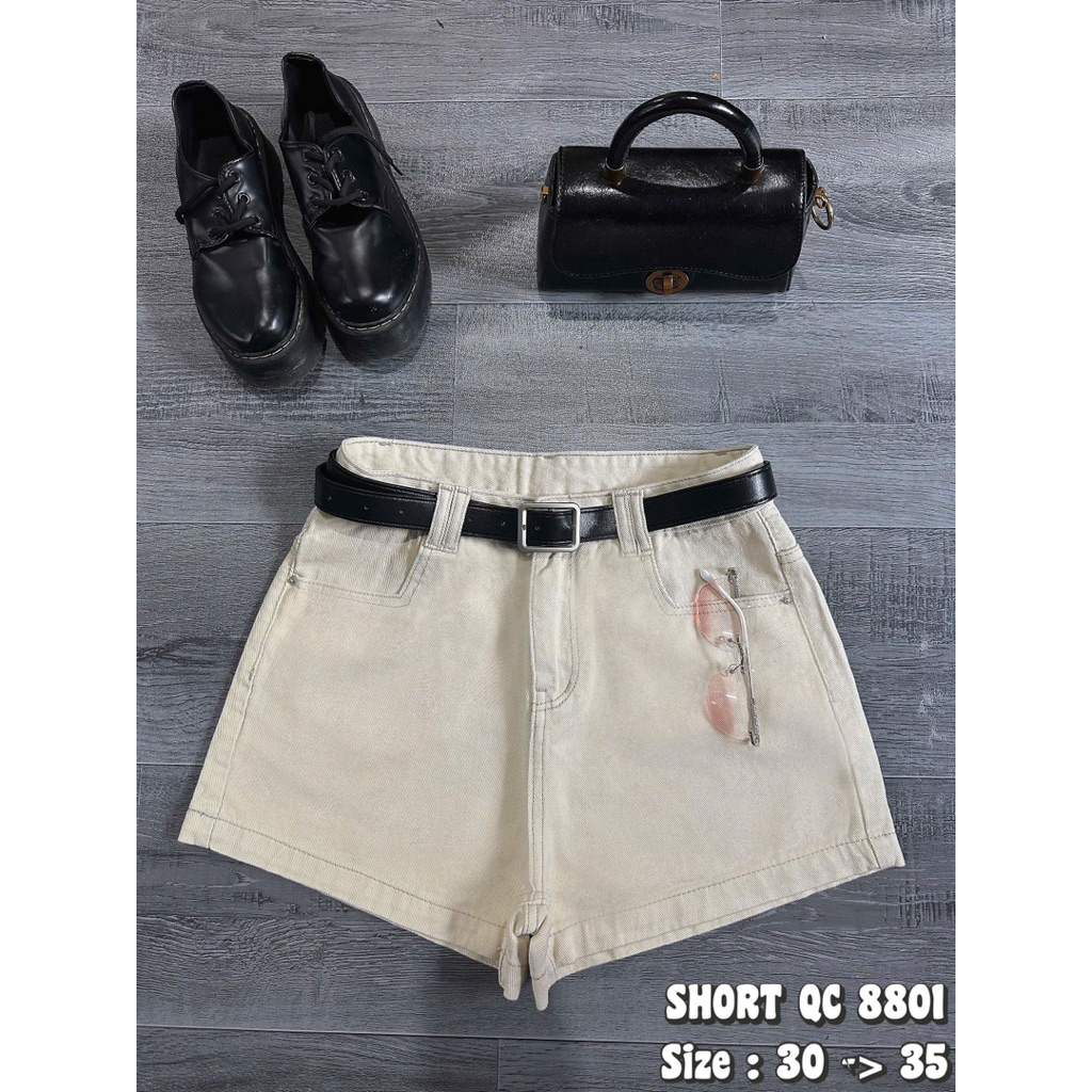 [HÀNG LOẠI 1] Quần Short Jean Bigsize Nữ - Quần Sooc Chất Denim Cao Cấp Dày Dặn Hách Dáng QC8801 | BigBuy360 - bigbuy360.vn