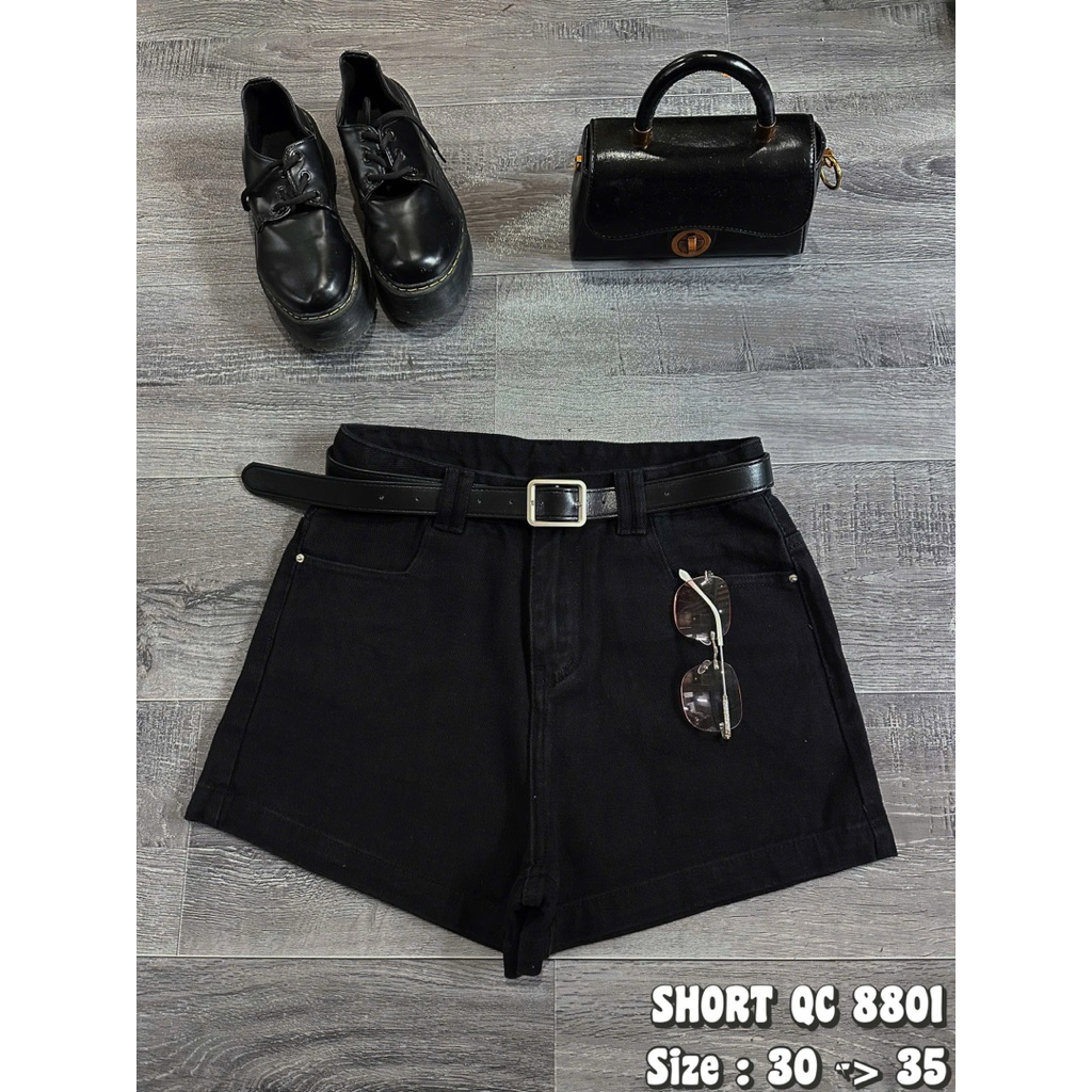 [HÀNG LOẠI 1] Quần Short Jean Bigsize Nữ - Quần Sooc Chất Denim Cao Cấp Dày Dặn Hách Dáng QC8801 | BigBuy360 - bigbuy360.vn