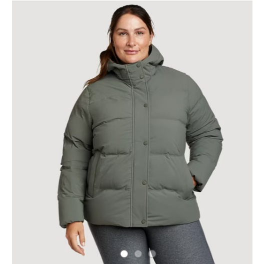 Áo khoác lông vũ đi lạnh big size Eddie Bauer Glacier (-20•C) áo phao nữ đi tuyết chống nước âm độ c