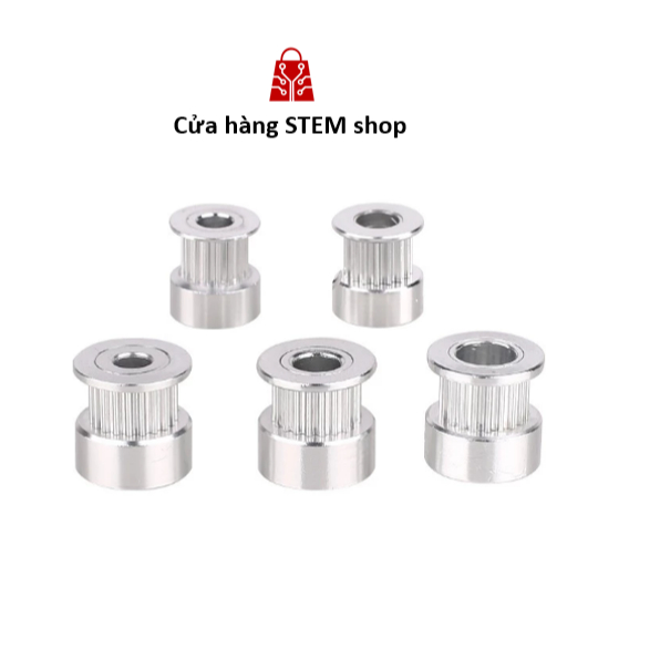 Puly Dây Đai GT2 - Puly Dây Đai GT2  20 răng, 36 răng, 40 răng, 60 răng (Bánh răng Pulley Puli Buly 