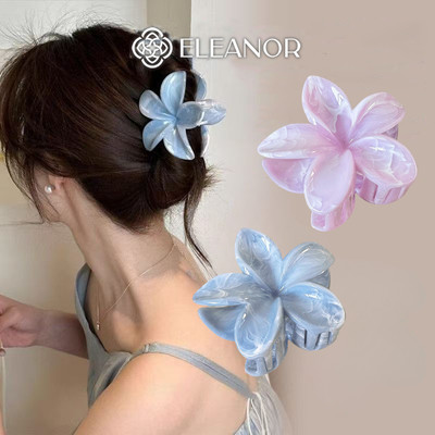 Kẹp hoa sứ Eleanor Accessories kẹp tóc nữ càng cua nhiều màu phụ kiện tóc 7633