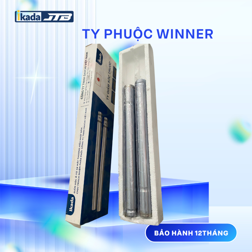 TY PHUỘC TRƯỚC WINNER IKADA – GIẢM XÓC ÊM, CHẠY ĐẦM, KHÔNG RUNG ĐẦU