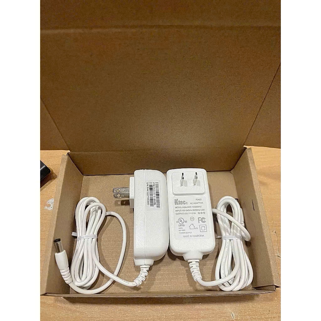 Nguồn Adapter 12V 2A Chính hãng Ktec (New)
