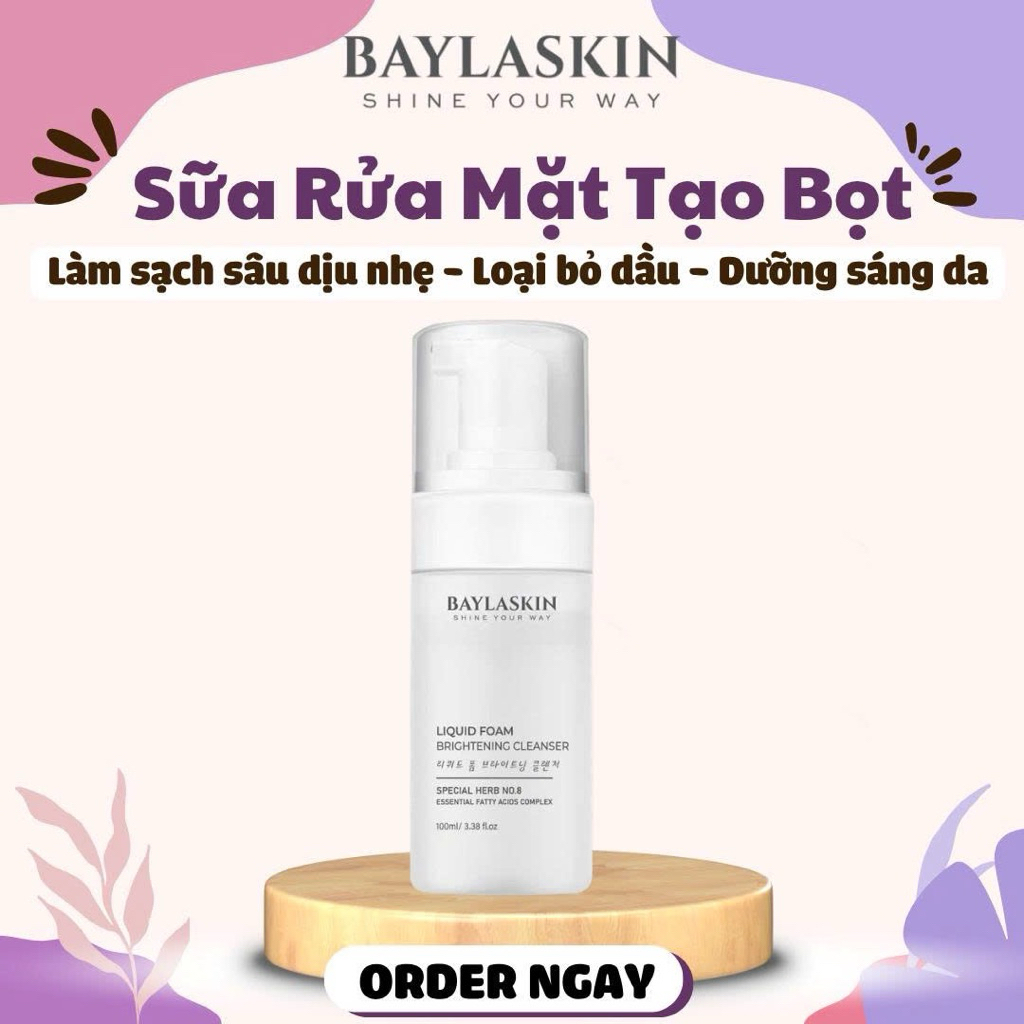 Sữa Rửa Mặt Tạp Bọt Baylaskin - Barbie Skin