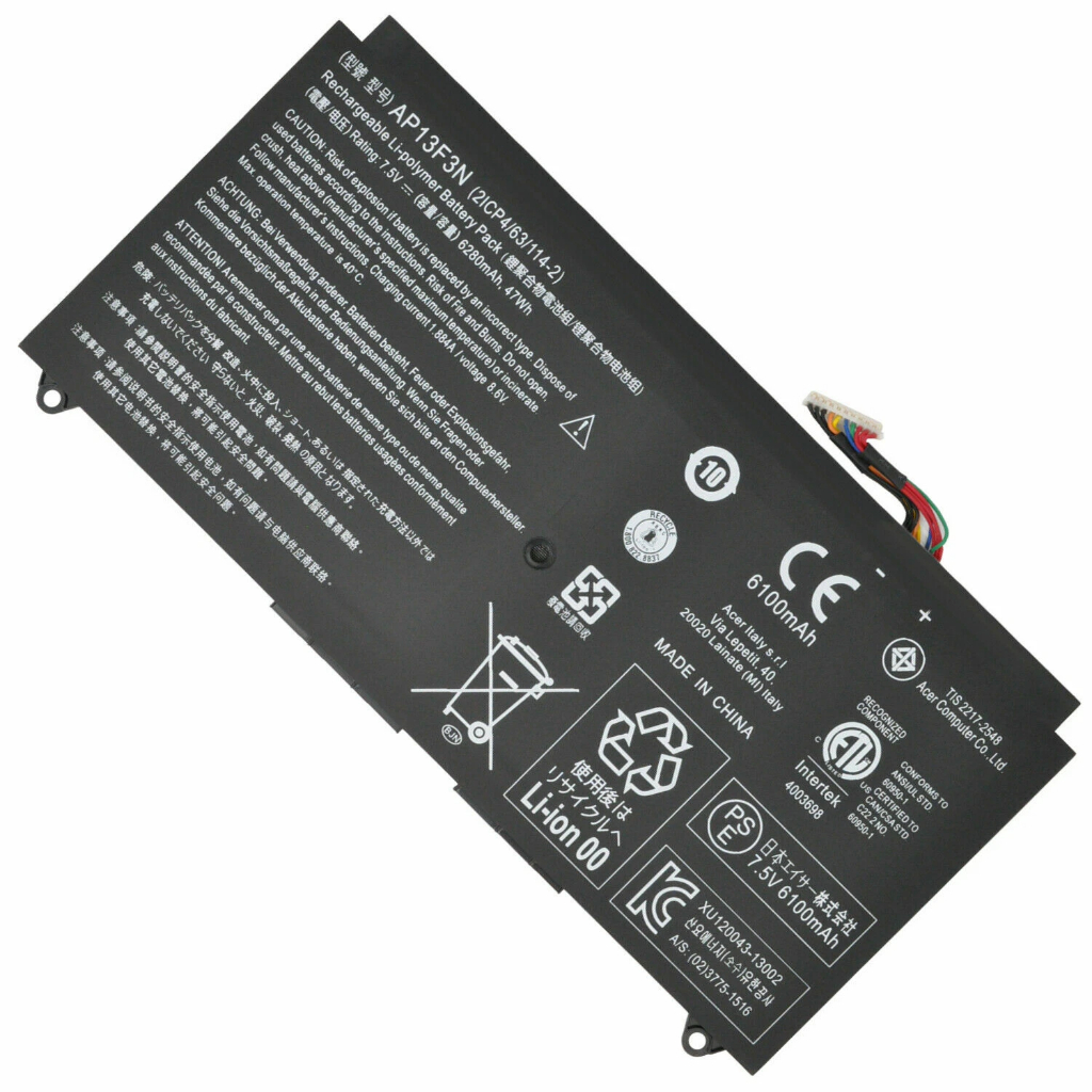 💖 Pin Laptop Acer Aspire S7-391 S7-392 S7-393 AP13F3N  Battery Original 47Wh