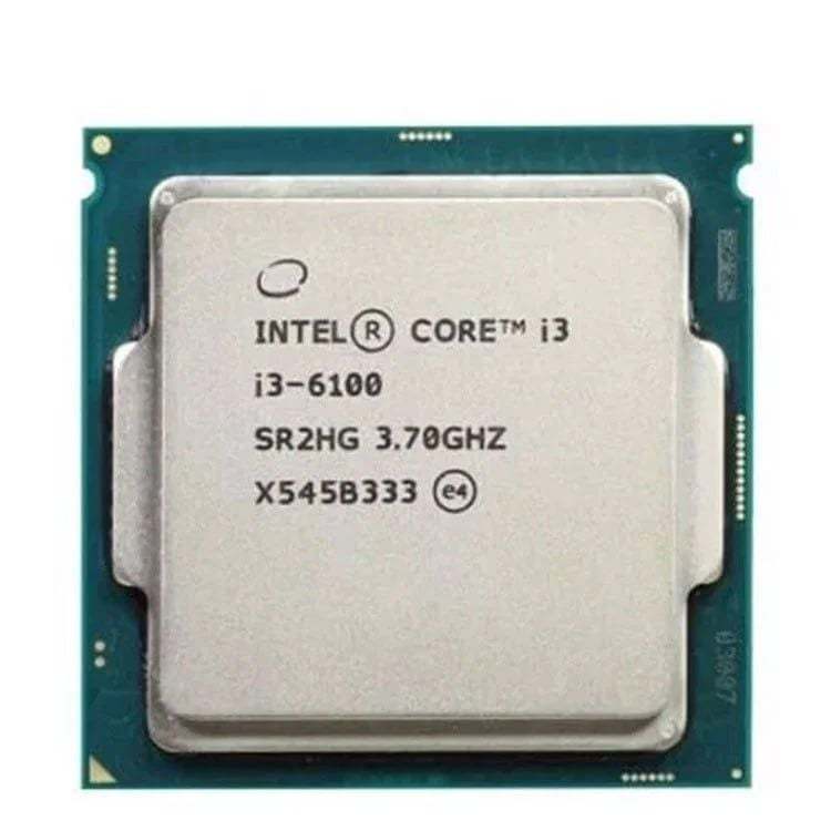 CPU i3 6100, Bộ xử lý Intel® Core™ i3-6100 Cũ | LGA 1151, 2 nhân/4 luồng, Max 3.7 GHz