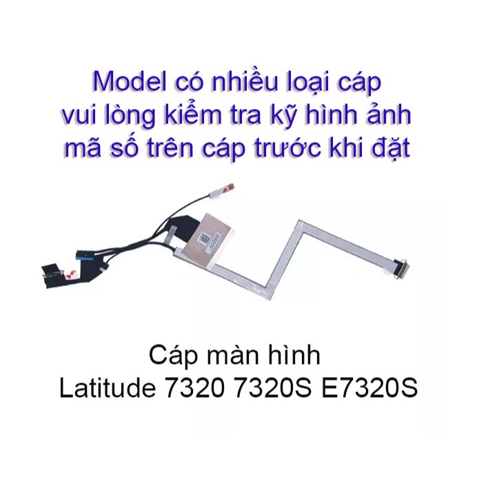 Cáp màn hình thay thế cho Latitude 7320 7320S E7320S