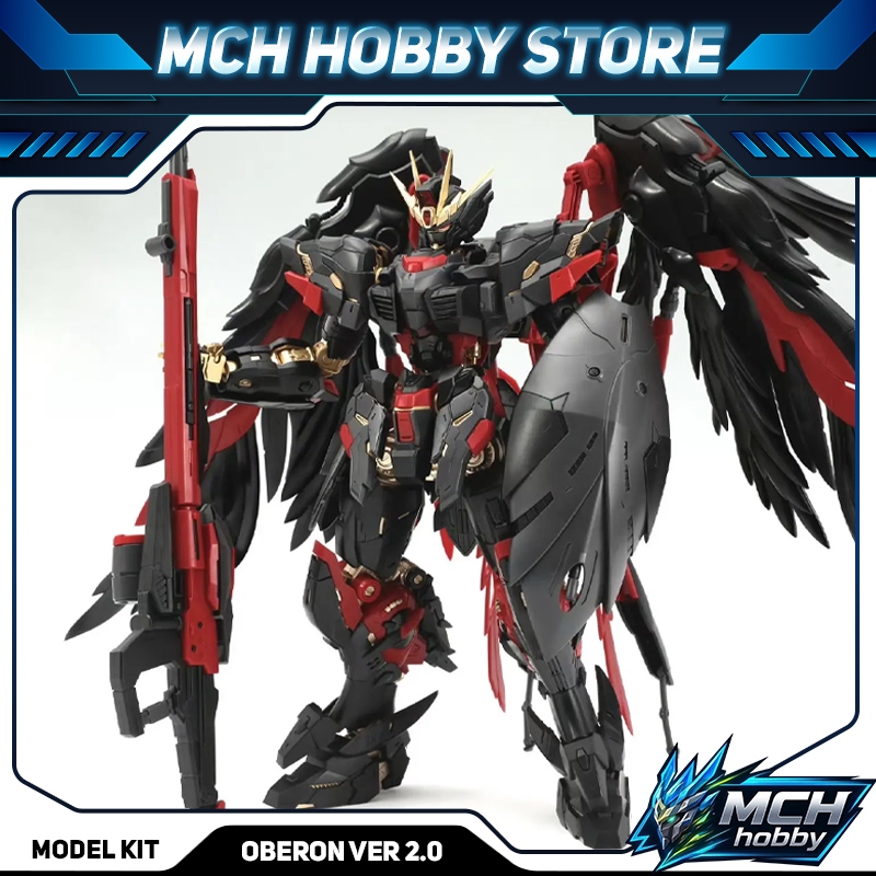Mô Hình Lắp Ráp 1/100 Mecha OBERON 2.0 DARK ANGEL – Mecha Core Industry