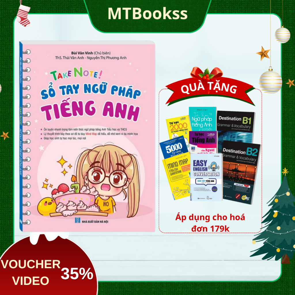 Sách - TAKE NOTE ! Sổ Tay Ngữ Pháp Tiếng Anh (mềm)