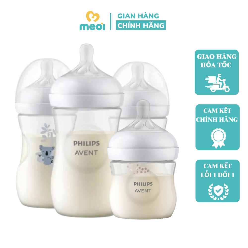 Bình sữa Philips Avent mô phỏng tự nhiên 125ml/260ml