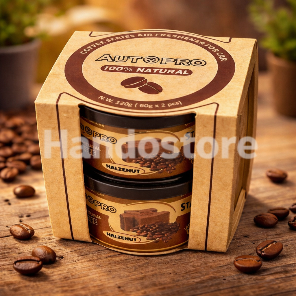 Hộp thơm cao cấp Autopro Halzenut + Moka (60g x 2 hộp)