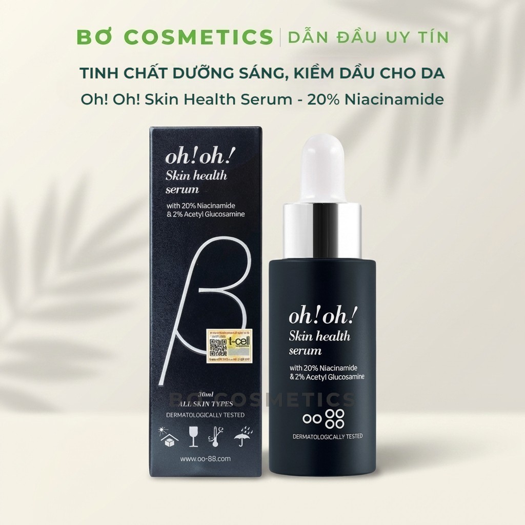 Tinh chất Oh Oh Skin Health Serum – 20% Niacinamide & 2% Acetyl Glucosamine