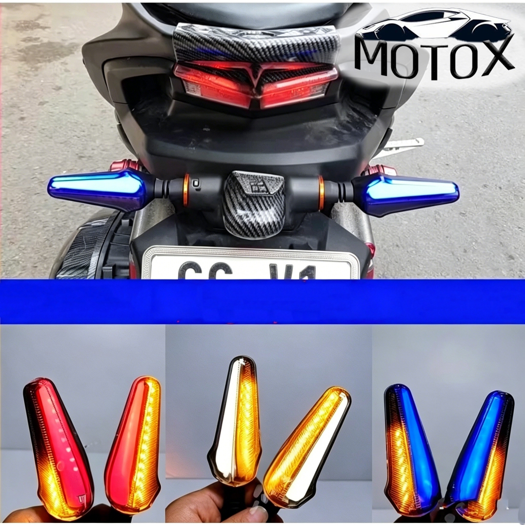 [1 đôi ] Xi Nhan chữ Z xi nhan L21 7 màu loại xịn gắn xe điện xe máy 12v