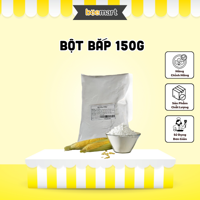 Tinh Bột Bắp (Ngô) - Bột bắp làm bánh, nấu ăn