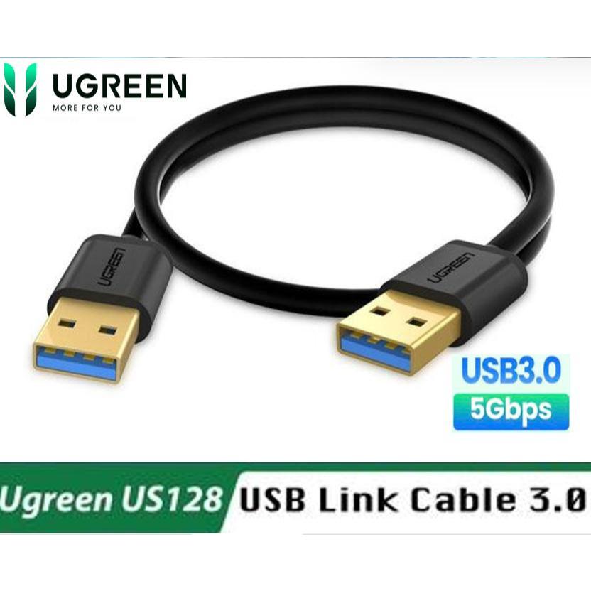 Cáp USB 3.0 to USB Ugreen 10369 10370 10371 90576 US128 80790 80791 (Male to Male,tốc độ 5Gbps)