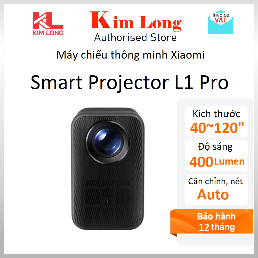 New 2025 Máy chiếu thông minh Xiaomi L1 Pro / Xiaomi L1 (60"-100") 2GB/16GB - Hàng chính hãng