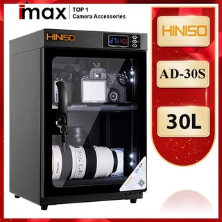Tủ chống ẩm Hiniso AD-30S, 30 Lít có đèn Led