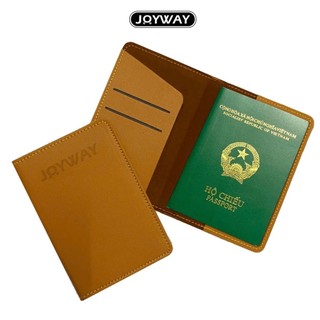 Ví đựng hộ chiếu, đựng thẻ da PU JOYWAY Passport Cover