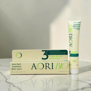 Kem Chấm Mụn AORI Bio ( Hỗ Trợ Làm Giảm Mụn, Dịu Da & Làm Mờ Vết Thâm) 20g