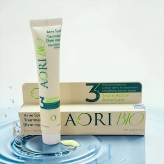 Kem Chấm Mụn AORI Bio ( Hỗ Trợ Làm Giảm Mụn, Dịu Da & Làm Mờ Vết Thâm) 20g