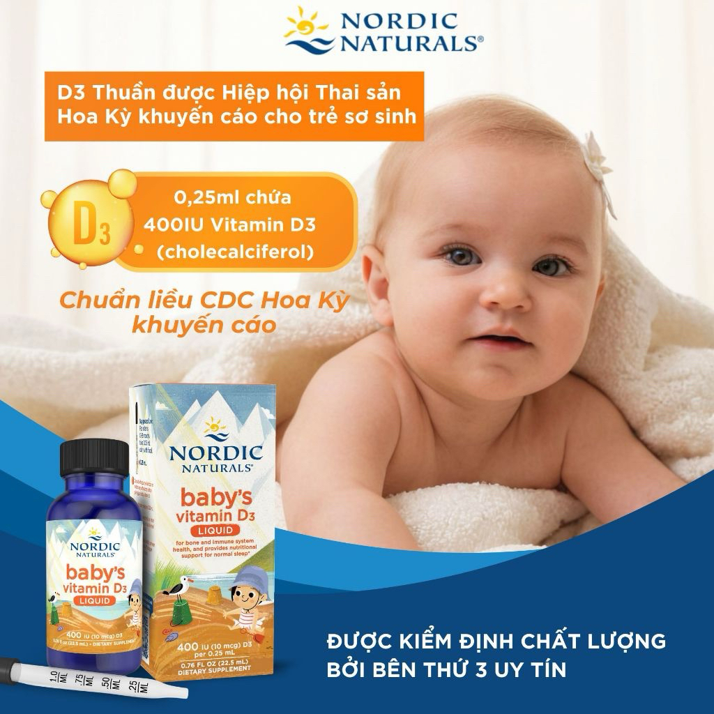 [2028] Nordic Naturals Baby's Vitamin D3