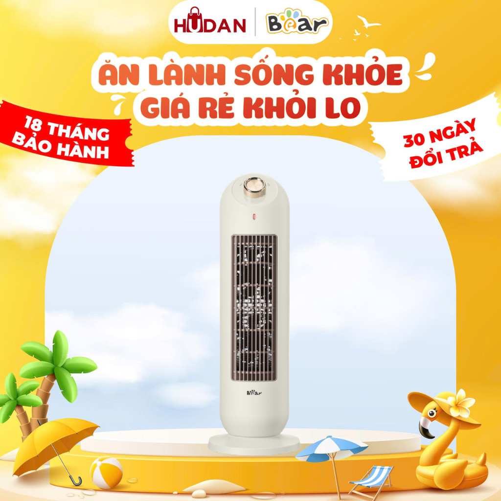 Máy Sưởi Gốm Bear SH-4H20A - Ấm Áp Toàn Diện