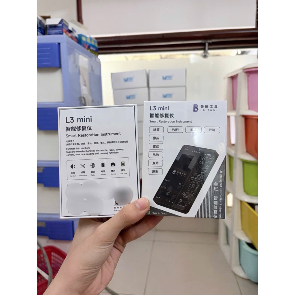 Box Luban L3 Mini Fix Pin 8-16PM / Face/ Truetone/ Cảm Biến/Camera