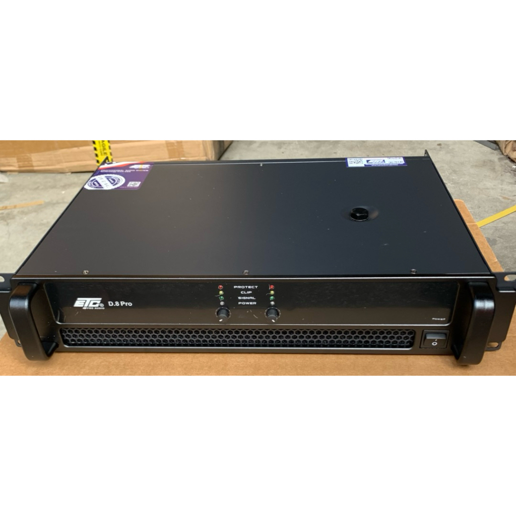 Cục Đẩy 2 Kênh  D. 8pro. 1500/Kênh
