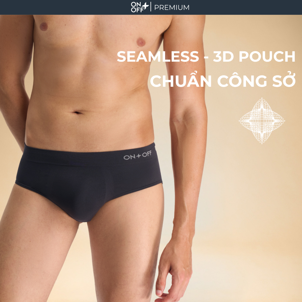 Quần lót nam brief Seamless không đường may 3D Pouch Business co giãn  thoáng khí điều hòa nhiệt ONO