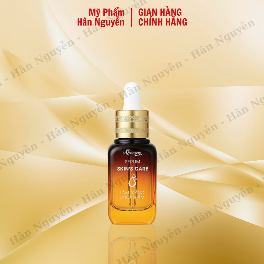Serum Vitamin C NCollagen Hân Nguyễn 12ml Dưỡng Sáng Da Cấp Ẩm Mờ Thâm Skin’s Care