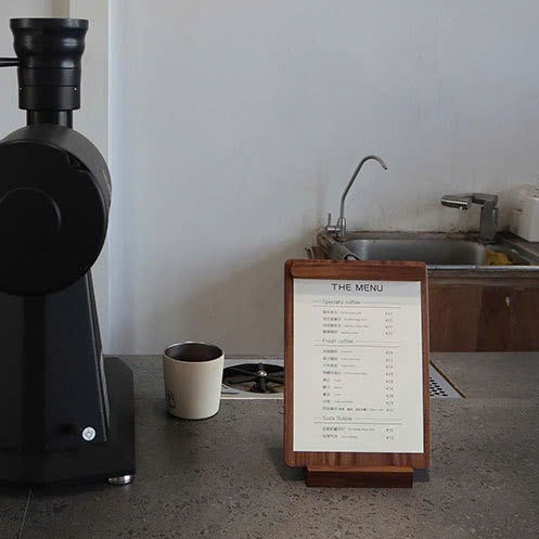 Bảng Menu Gỗ Để Bàn A4 Có Đế – Kẹp Menu Gỗ Cao Cấp Quán Cafe, Nhà Hàng - GỖ NÂU