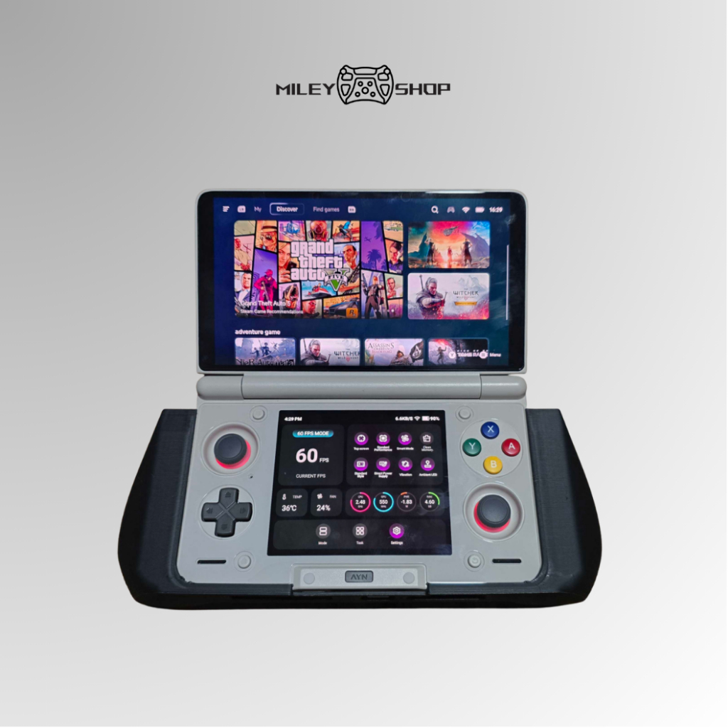 Tay cầm HandGrip công thái học cho máy chơi game AYN Thor