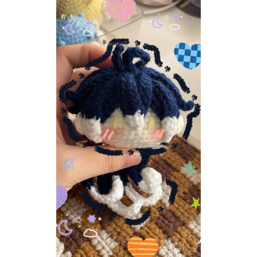 Móc khoá FLINS💙 [𝙂𝙀𝙉𝙎𝙃𝙄𝙉 𝙄𝙈𝙋𝘼𝘾𝙏]