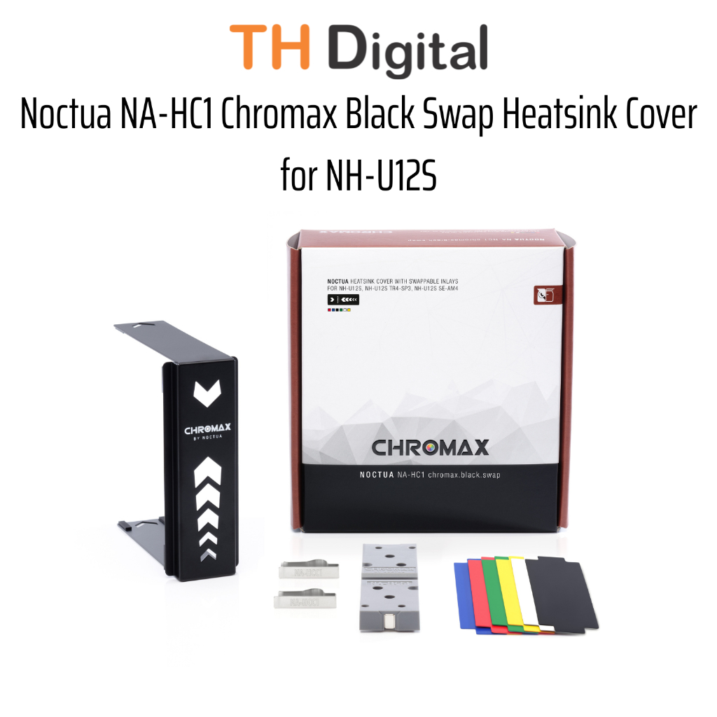 Noctua NA-HC1 Chromax Black Swap Heatsink Cover for NH-U12S - Hàng chính hãng