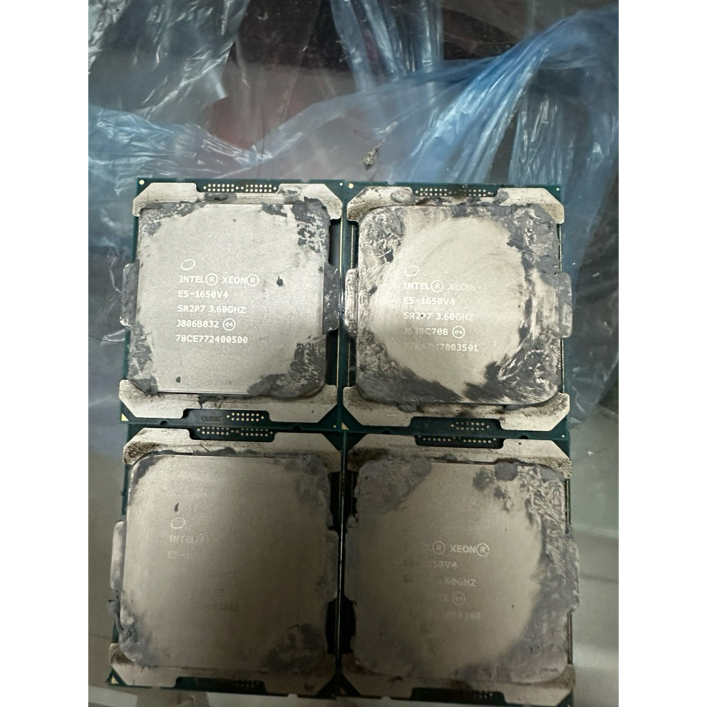 Chip Xeon E5-1650v4 6x12 luồng xung cao 3.4ghz