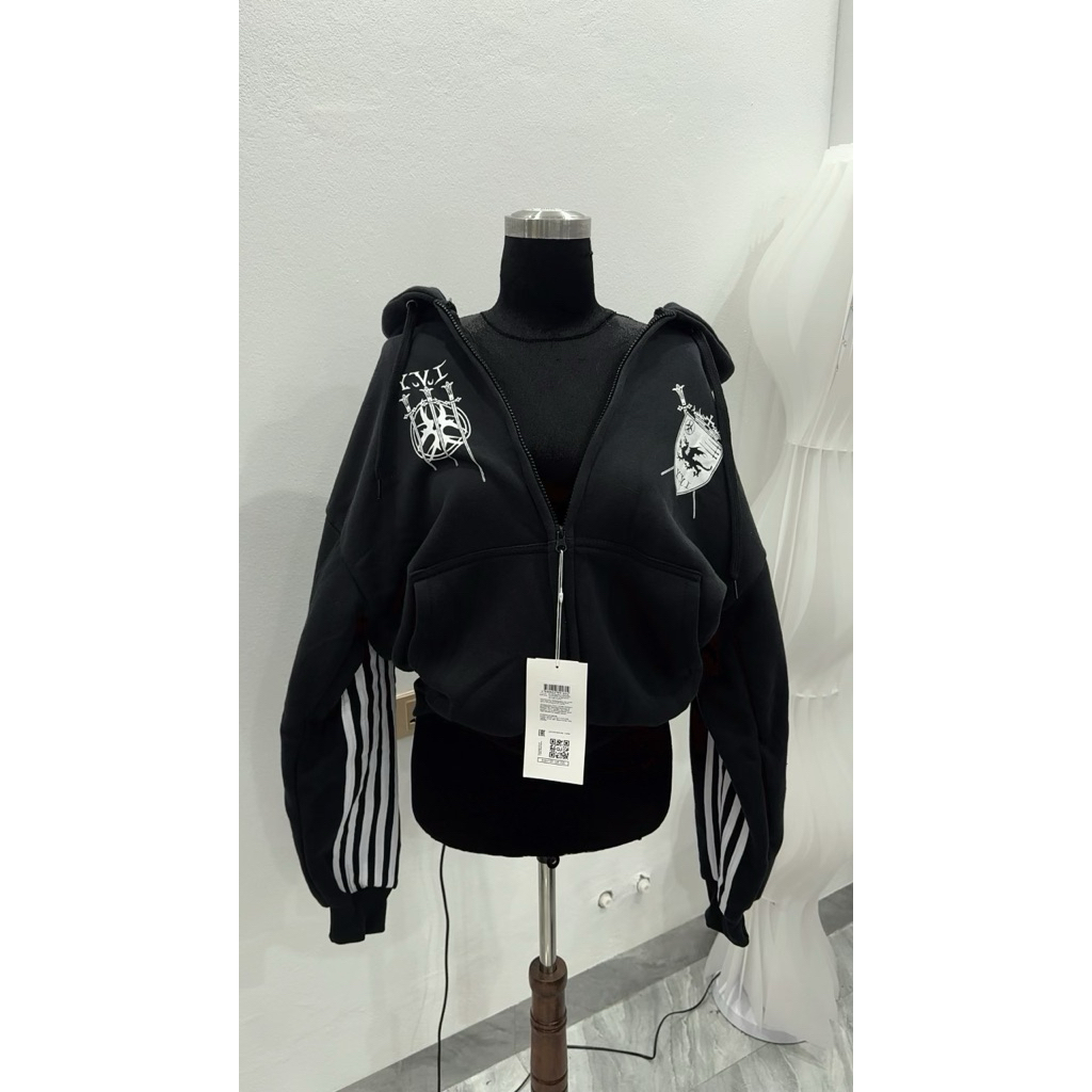 Áo Cozy zip hoodie form boxy