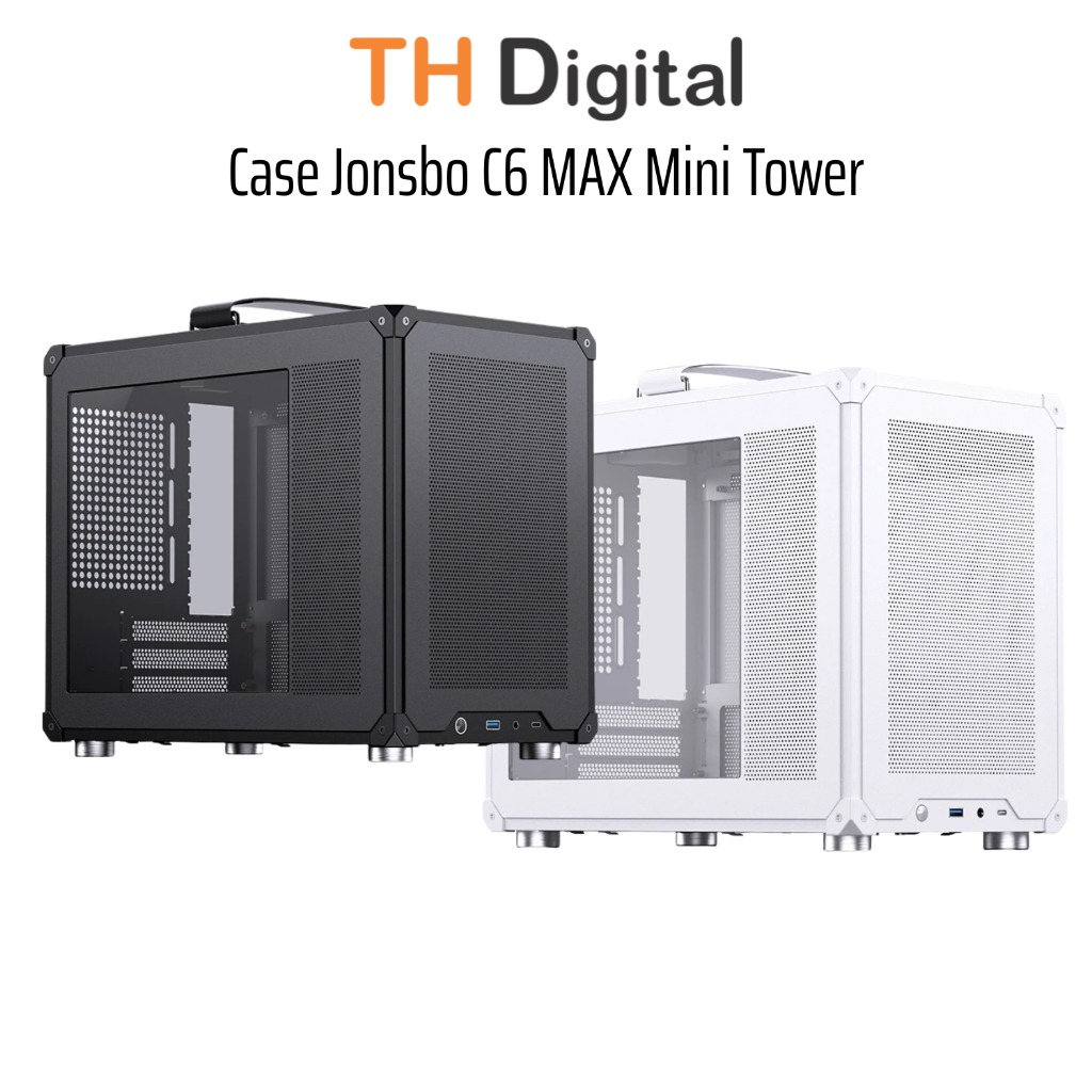 Case Jonsbo C6 MAX Mini Tower - Hàng chính hãng
